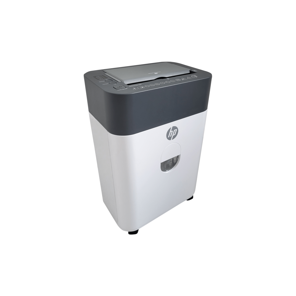Destructeur de documents HP OneShred Auto 100CC / Coupe croisée / 9 feuilles / 17 Litres