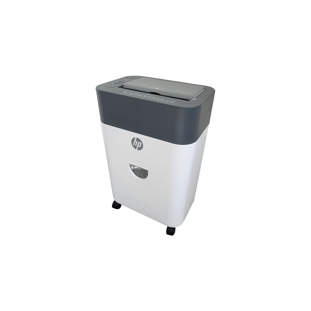 Destructeur de documents HP OneShred Auto 100CC / Coupe croisée / 9 feuilles / 17 Litres
