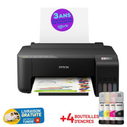 Imprimante Monofonction à réservoir intégré Epson ECOTANK L1250 / Wifi / Noir