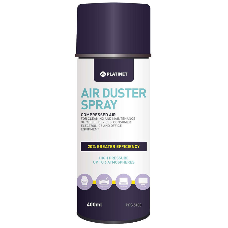 Bombe à air comprimé Platinet 400 ml