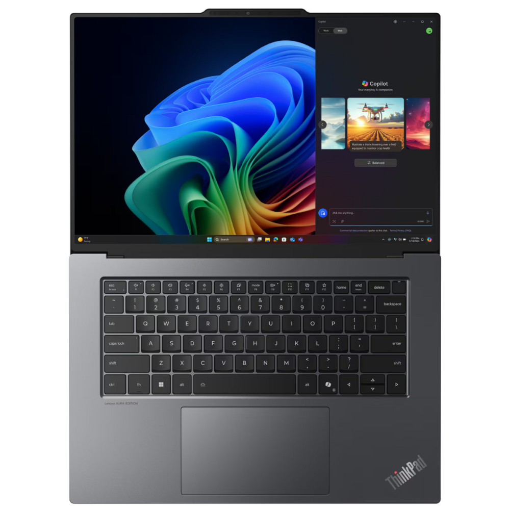 Pc Portable Lenovo ThinkPad X9-15 Gen 1 / Ultra 7 258 V / 32 Go / 1 To SSD / Windows 11 Pro / Gris