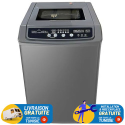 Lave linge Top HGE 9kg / Silver / TL9