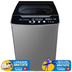 Machine à Laver Top HGE TL13 13kg / Silver / TL13