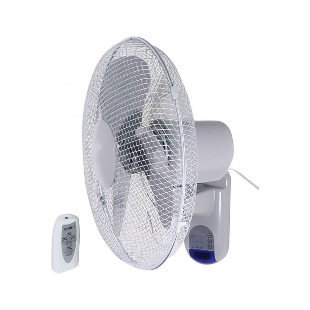 Ventilateur Mural HGE 34W Avec Commande / Blanc / HGE-MURAL