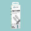 Câble Type C to C 1.2m ARTEK 65Watt Data & charge Tissue Renforcée