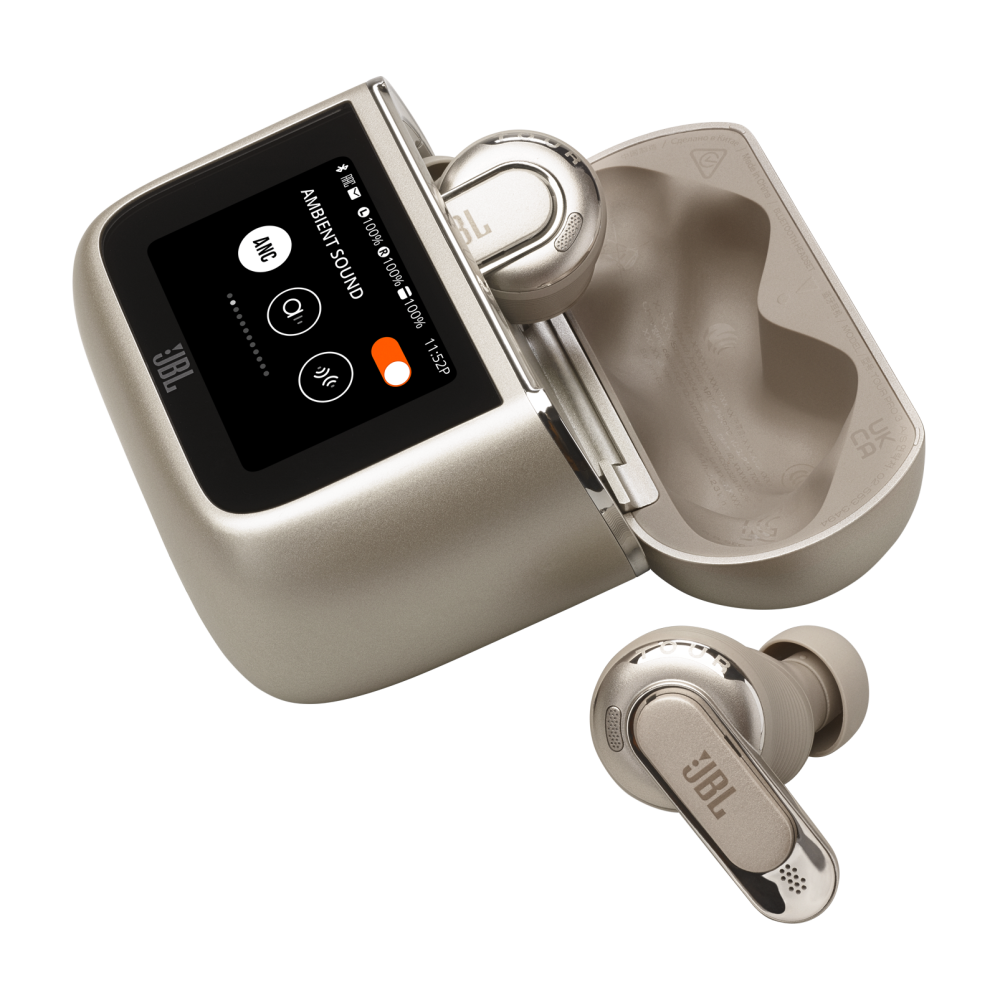 ECOUTEUR Sans Fil JBL Tour Pro 3 BEIGE