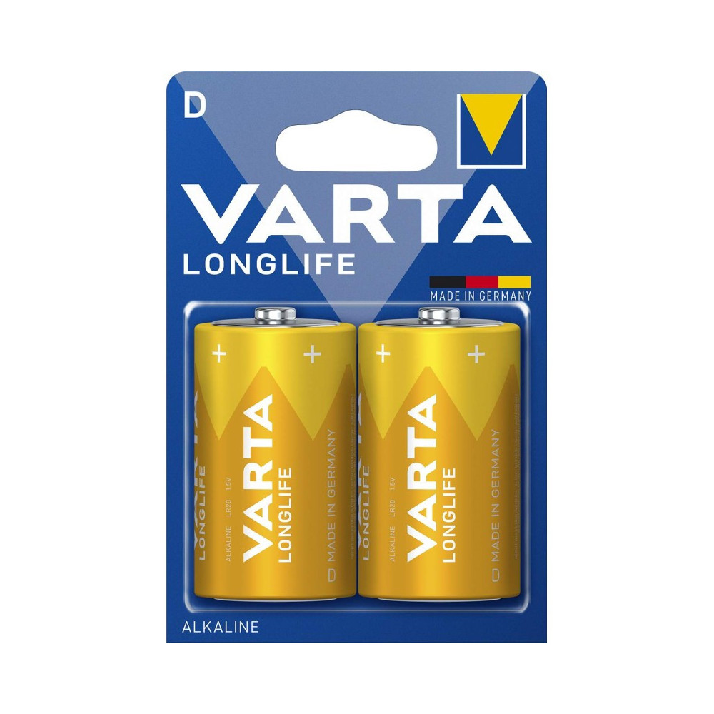 PILE VARTA LONGLIFE EXTRA LR20 BP2