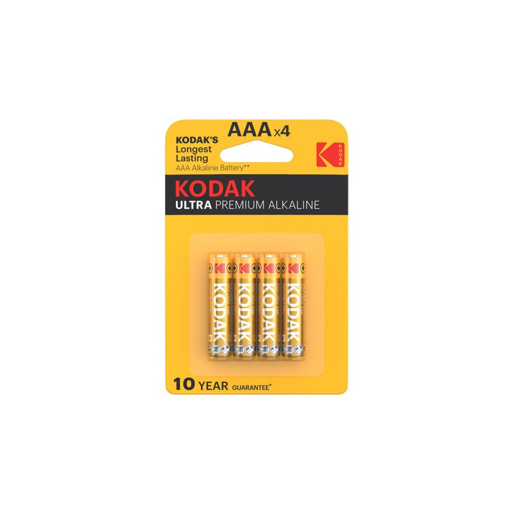 PILE KODAK MAX ALKALINE AAA LR03 B4