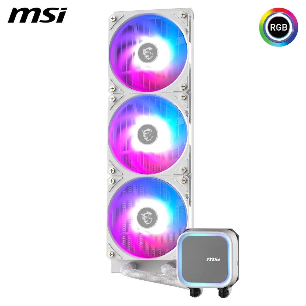 Kit de Watercooling MSI MAG CORELIQUID A13 360 White / ARGB