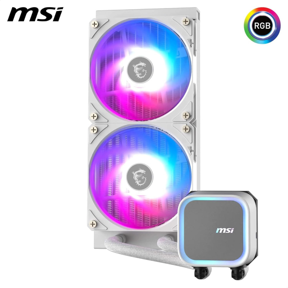 Kit de watercooling MAG CORELIQUID A13 240 / ARGB / WHITE