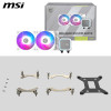 Kit de watercooling MAG CORELIQUID A13 240 / ARGB / WHITE