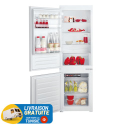 Réfrigérateur Combiné Ariston DeFrost 273L / Blanc  / BCB7030AAS