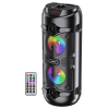 Enceinte sans fil KAKUSIGA KK-4201 série Hongsheng Flamme lumineuse / Bluetooth 5.0 / Noir