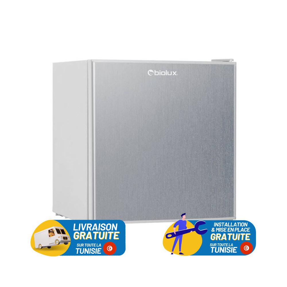 MINI BAR BIOLUX 50 LITRES DEFROST / SILVER