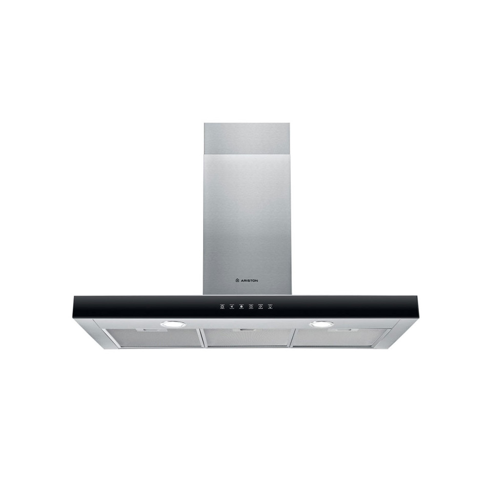 HOTTE BOX ARISTON 90cm / INOX / AHBS97FLTIX