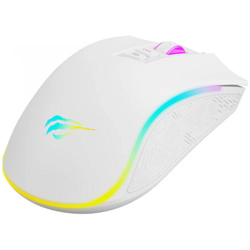Souris Optique USB GAMER HAVIT HV-MS1034 RGB / Blanc