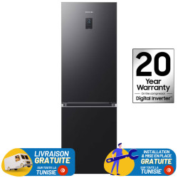 Réfrigérateur SAMSUNG No Frost INVERTER Combiné 340 Litres