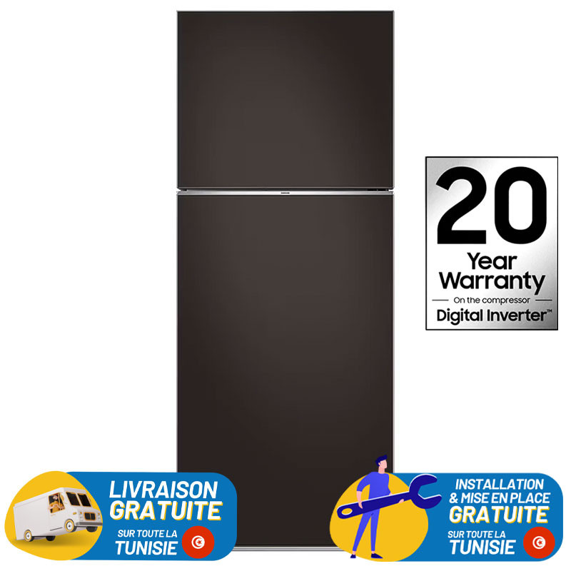 Réfrigérateur Samsung RT42 Bespoke / 415 LITRES / NoFrost / SMART Inverter / RT42CB6644C2