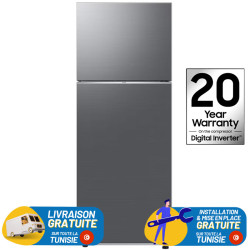 Réfrigérateur Samsung RT47 Bespoke / 465 LITRES / NoFrost / Silver  / RT47CG6002S9