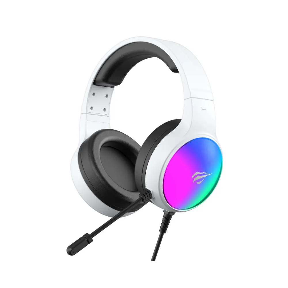 CASQUE MICRO GAMER HAVIT H2043U / Blanc