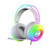 CASQUE MICRO GAMER Filaire HAVIT H2046U / Blanc