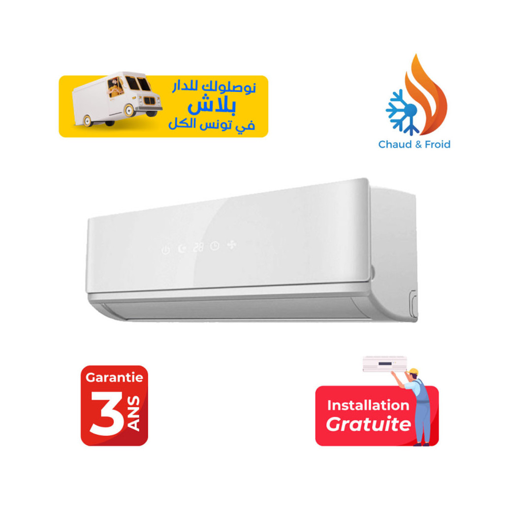Climatiseur SABA 9000 BTU Chaud & Froid / CSH-09HQB