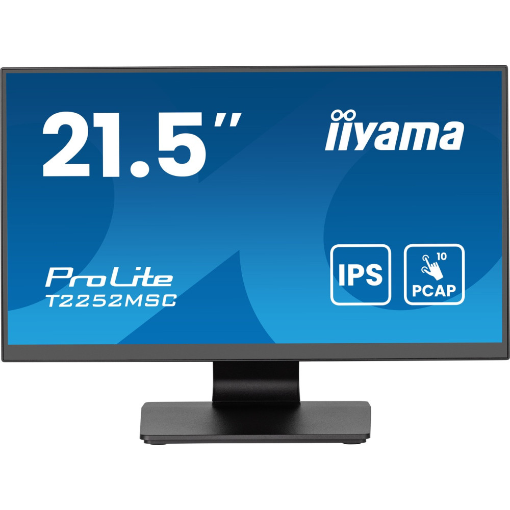 Écran Tactile iiyama ProLite T2252MSC-B2AG 21.5" Full HD IPS / 60 Hz / Noir