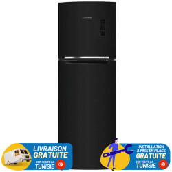 Réfrigérateur Maxwell No Frost INVERTER Double Portes 470 Litres/ Noir avec Afficheur