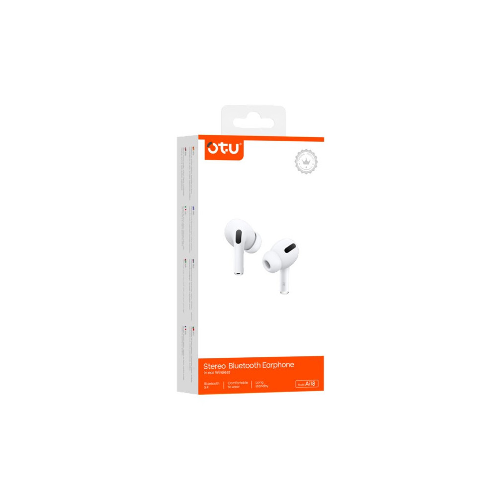 Ecouteur BLUETOOTH  OTU AI-18 -WHITE