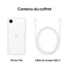SMARTPHONE APPLE IPHONE 16E / 128 GO / WHITE