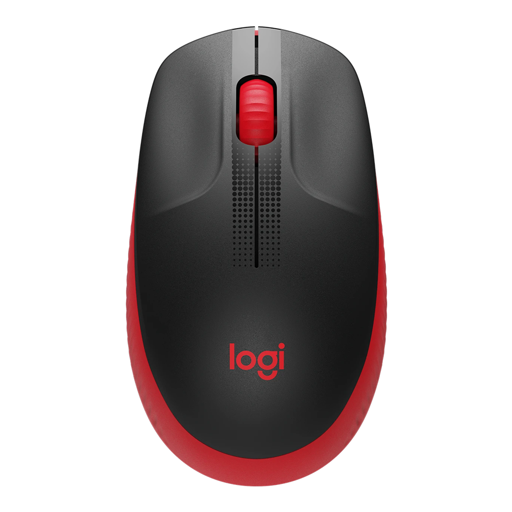 Souris sans fil Logitech M190 / Rouge