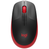 Souris sans fil Logitech M190 / Rouge