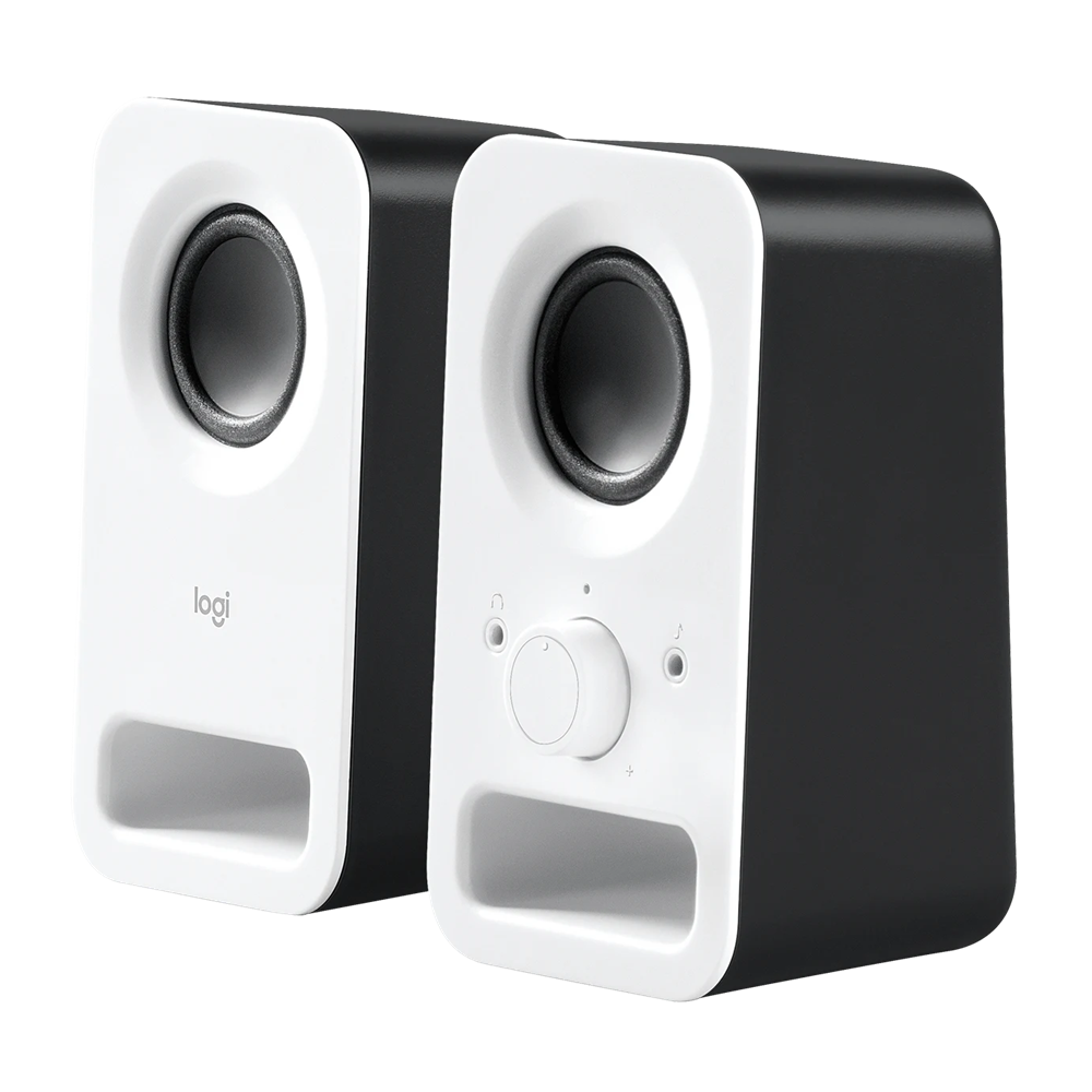 Haut Parleur Logitech Stéréo Z150 / Blanc