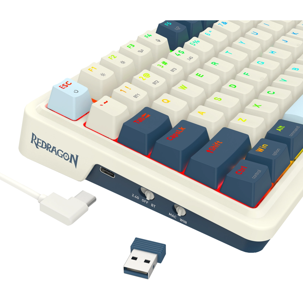 CLAVIER MECANIQUE REDRAGON EISA PRO K686WB-RGB-PRO