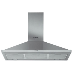 HOTTE Cheminée ARISTON 90cm / INOX / AHPN94FLMX1