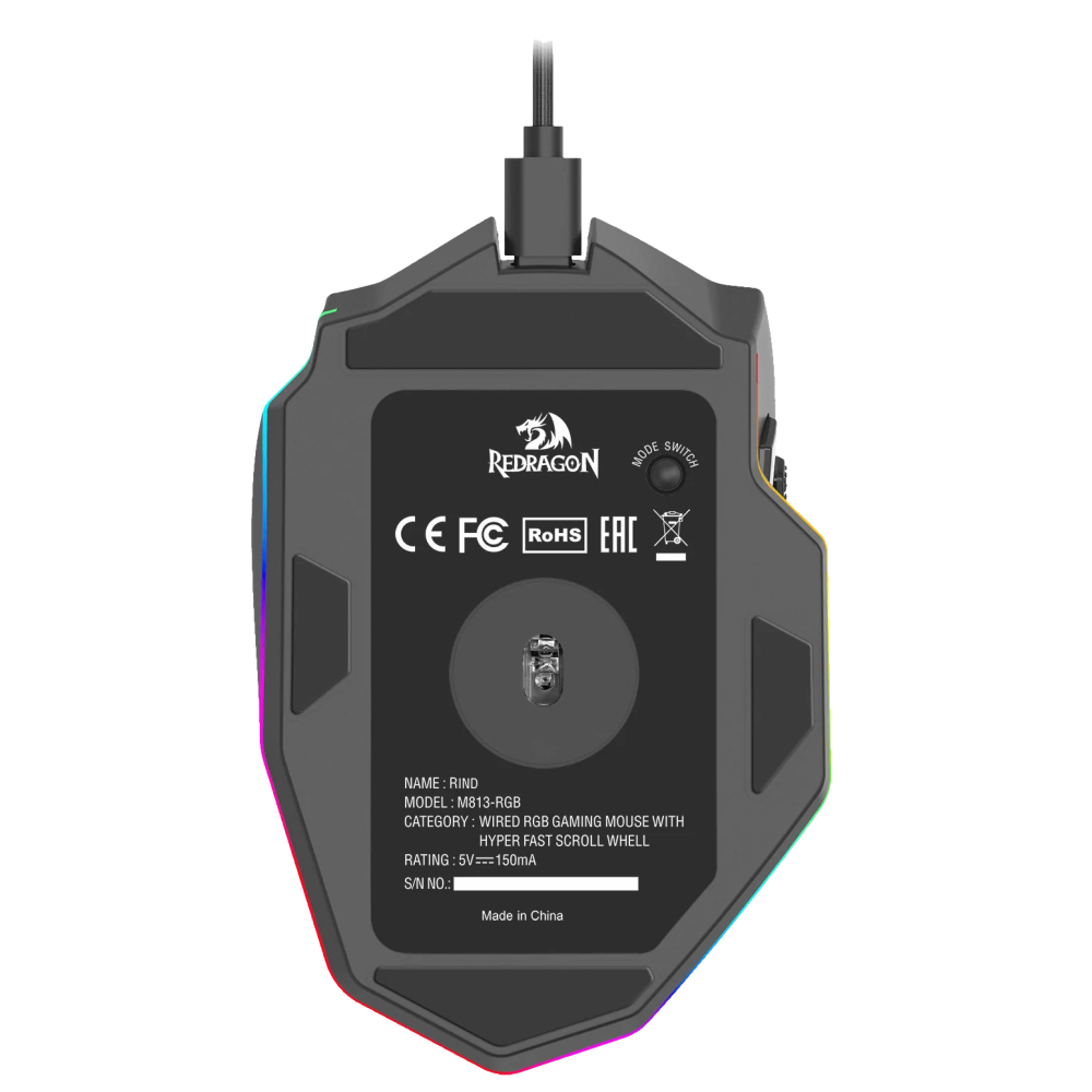 SOURIS REDRAGON RIND M813-RGB