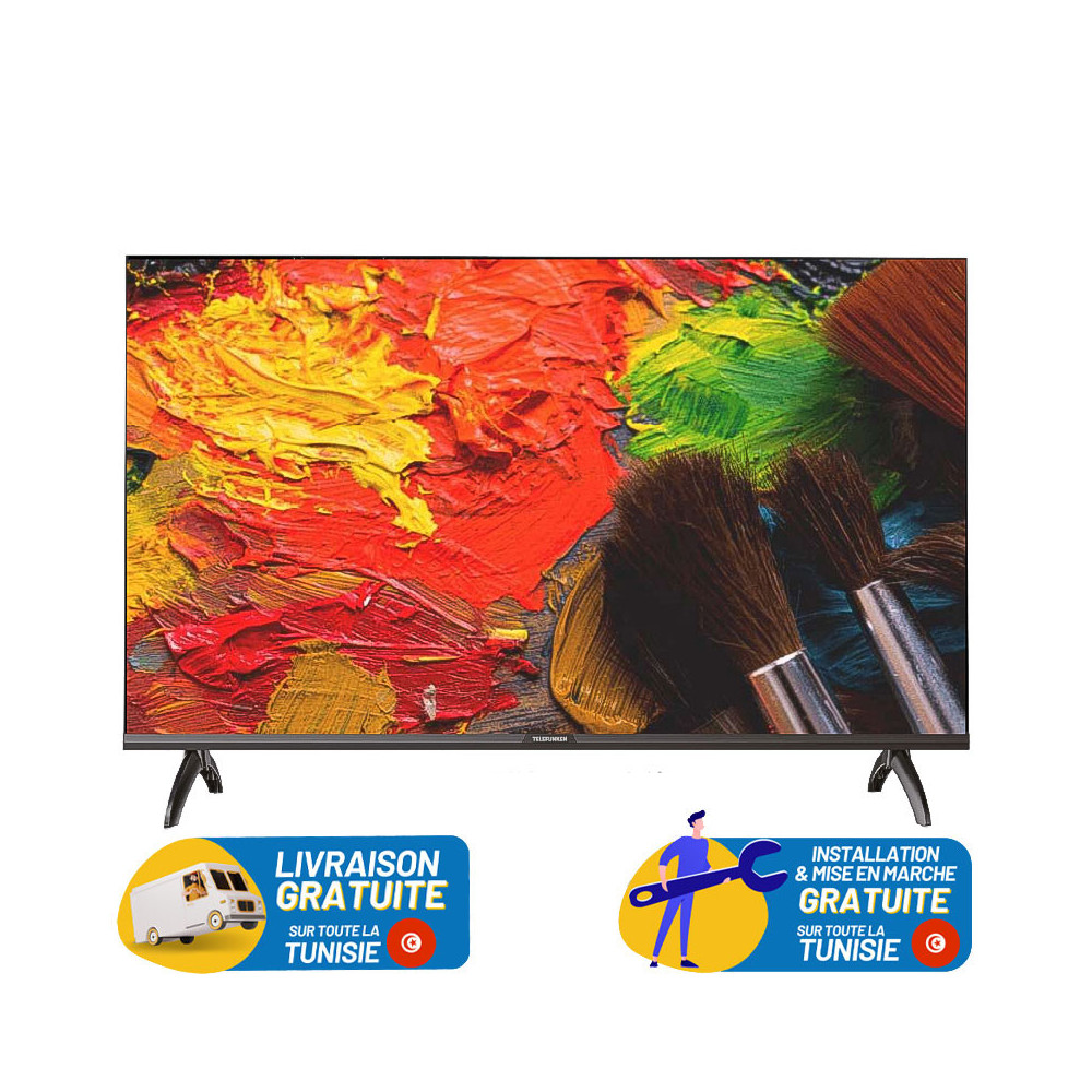 Téléviseur TELEFUNKEN 40" Full HD avec Récepteur intégré / TV40C7