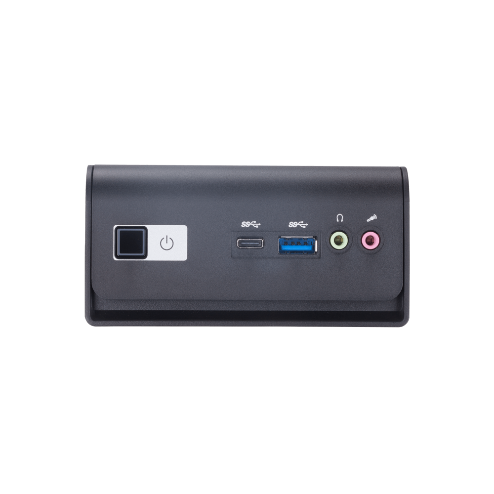 Mini Pc de bureau Gigabyte GB-BMCE-5105 / Intel Celeron N5105 / 4 Go / 256 Go SSD / Wi-Fi / Bluetooth / Noir
