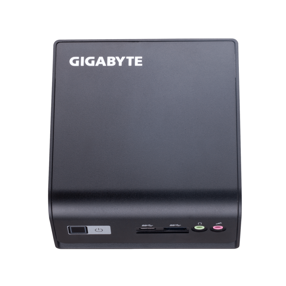 Mini Pc de bureau Gigabyte GB-BMCE-5105 / Intel Celeron N5105 / 4 Go / 256 Go SSD / Wi-Fi / Bluetooth / Noir