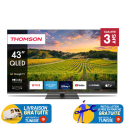Téléviseur Thomson 43" QLED Google TV / 43QG5C14