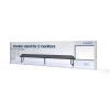 Support d'écran pour 2 écrans GEMBIRD (rectangle long)