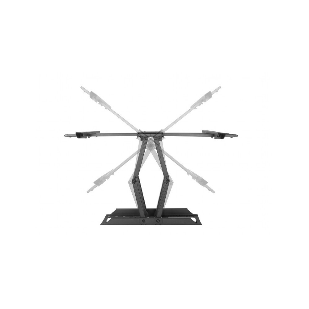 Support mural pour téléviseur à mouvement complet GEMBIRD, 37"-80"