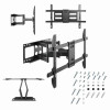 Support mural pour téléviseur à mouvement complet GEMBIRD, 37"-80"