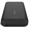 Chargeur portable Belkin BoostCharge 10 000 mAh - 20 W avec câble  intégré - Noir