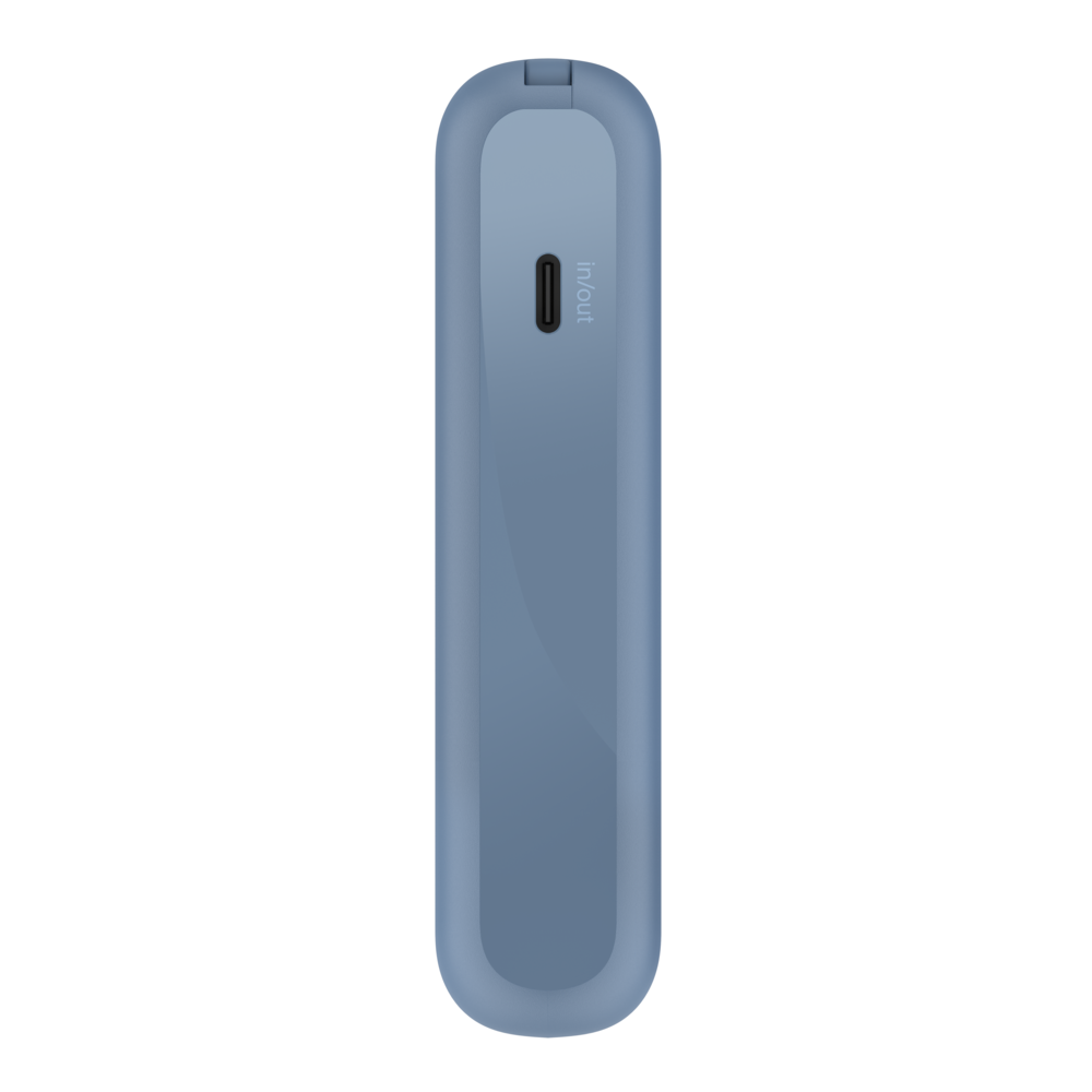 Power Bank Belkin BoostCharge 10 000 mAh / 20 W avec câble  intégré / bleu