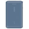 Power Bank Belkin BoostCharge 10 000 mAh / 20 W avec câble  intégré / bleu