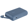 Power Bank Belkin BoostCharge 10 000 mAh / 20 W avec câble  intégré / bleu