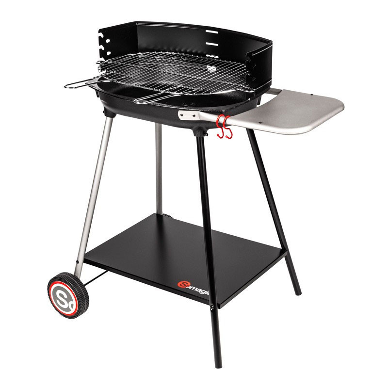 Barbecue à Charbon SOMAGIC Myconos / Noir / 3851330