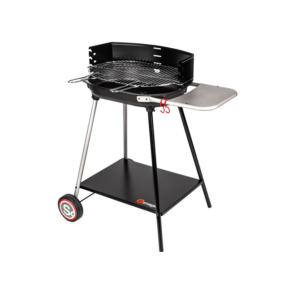 Barbecue à Charbon SOMAGIC Myconos / Noir / 3851330