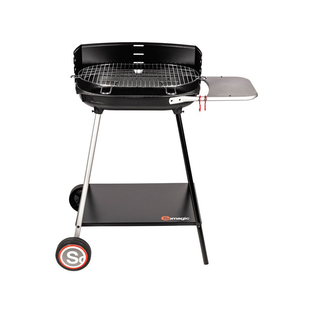 Barbecue à Charbon SOMAGIC Myconos / Noir / 3851330
